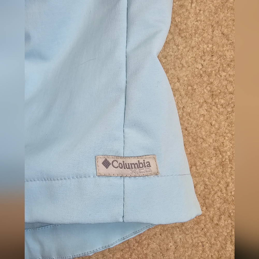 Columbia Light Blue Women's Jacket, fleece lined, excellent condition - Picture 4 of 12